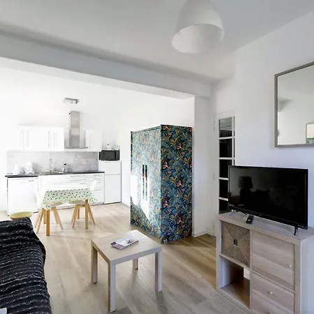 Appartement Grand Studio Climatise Avec Terrasse, 10 Mn Hyères